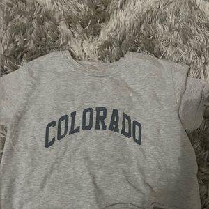 cropped brandy melville top